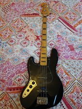 Fender Squier Classic Vibe '70s Jazz Bass Black Left-Handed Electric Bass Guitar