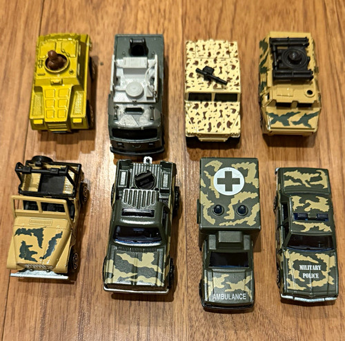 Military ambulance police toy - police,