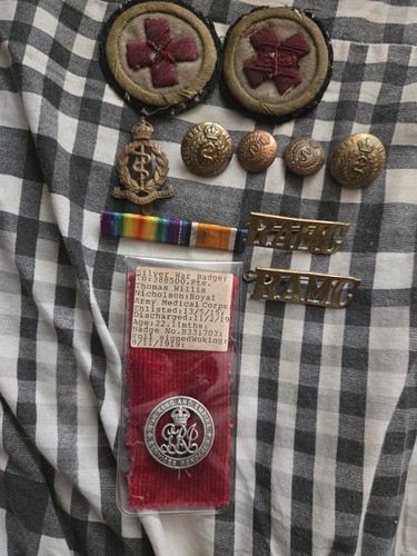 Ww1 silver war badge - silver,