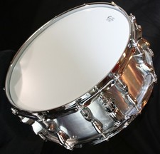 Designer aluminium snare drum