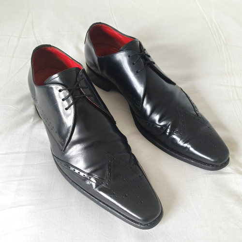 Jeffery west mens black - uk, 10