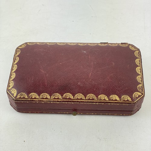 Antique 1920 30s red - antique, leather