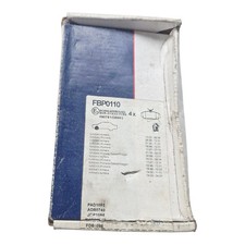 Front Brake Pad Set fits Nissan Almera Nissan Primera 96-06 - Fahren FBP0110