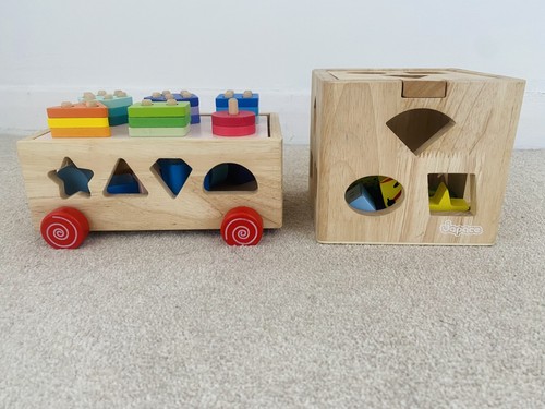 Wooden toy bundle japace cube - toy, bundle,