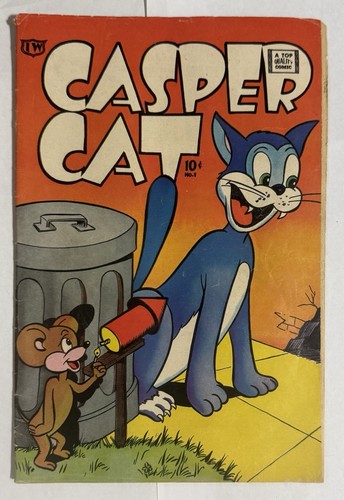 Vintage casper cat - vintage,