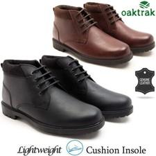 MENS LEATHER BOOTS WALKING