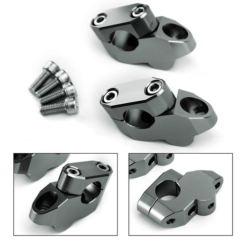 Billet titanium rise - titanium, 7/8"