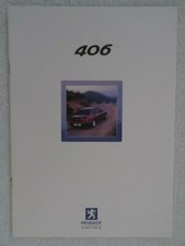 Peugeot 406 Saloon Brochure