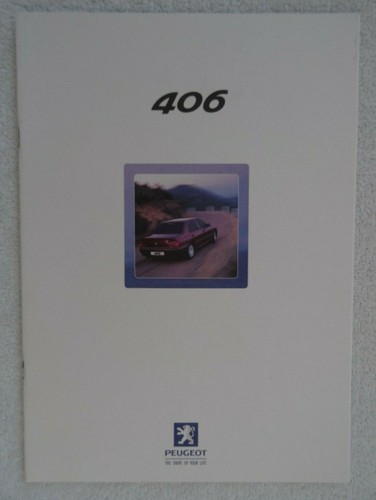 Peugeot 406 saloon - peugeot, brochure