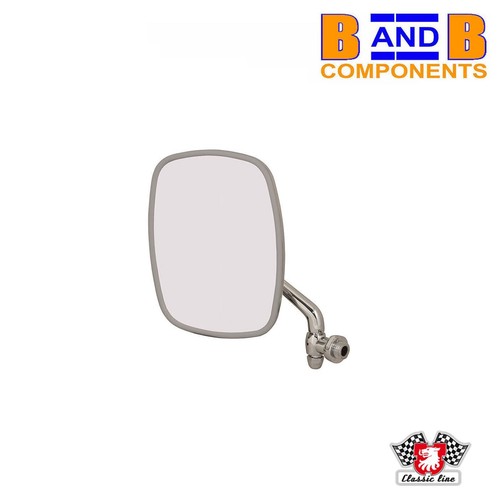 Door wing mirror stainless - mirror,