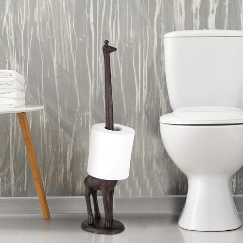 Cast iron animal toilet - toilet, paper