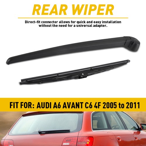 Rear window wiper - window, arm