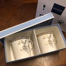 Wedgwood Vera Wang Mug Pair