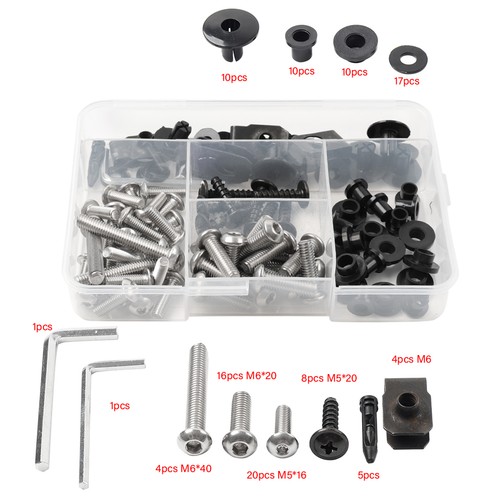Screw fairing bolt kit - fairing,