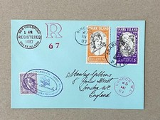 GERALD KING 'SNARK ISLAND' FANTASY STAMPS ON FANTASY COVER