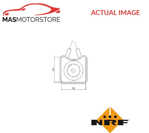 Engine oil cooler nrf - oil,