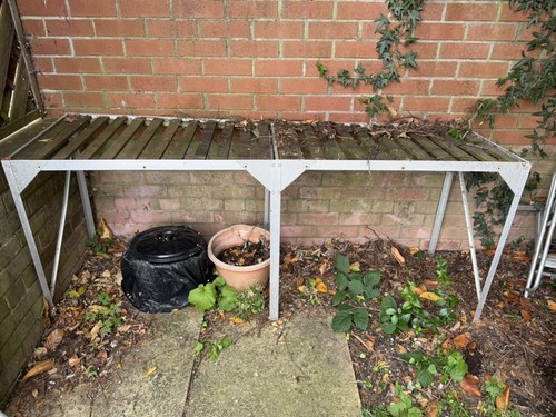 Alloy green house - green, potting