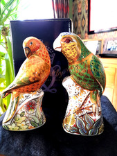 ROYAL CROWN DERBY AMAZON GREEN