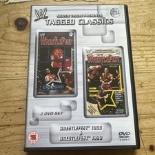 WWE Tagged classics Wrestlefest 1988 & 1990 DVD (2 Disc Set) WWF RARE 88 90