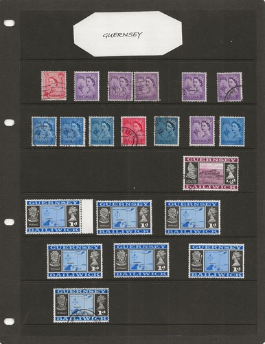 Guernsey stamp collection - stamp,