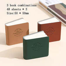 3Pcs Mini Drawing Book Square