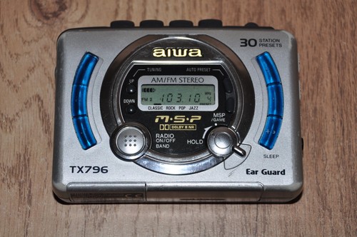 Aiwa tx796 walkman radio - aiwa,