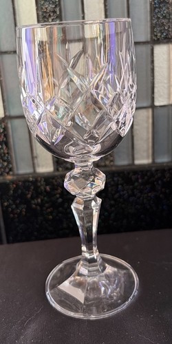 1vintage cut crystal dessert - cut,