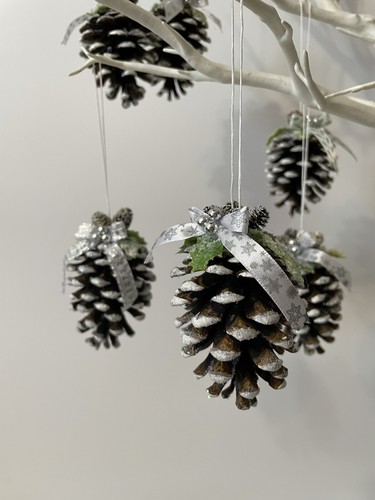 Set pine cone tree - 6,