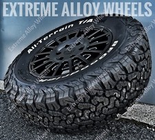 16" Black Swamper Alloy Wheels Mercedes Sprinter 6x130 + BF Goodrich All Terrain