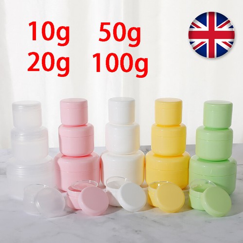 100g plastic jar - plastic, pot