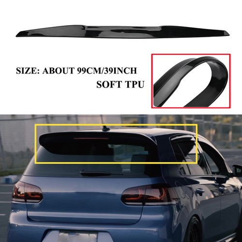 Rear roof boot spoiler lip - roof,