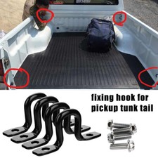 4pcs Black Pickup Truck Bed