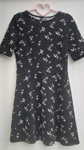 Divided black floral - divided,