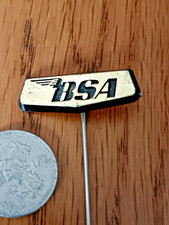 Vintage BSA Great Britain Motorcycle Pin Badge