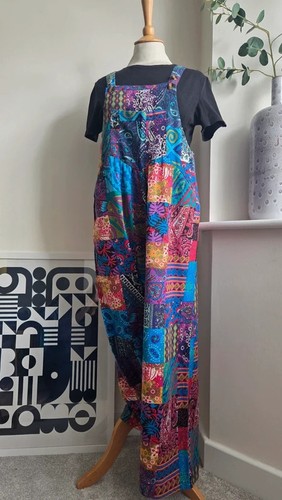 Vintage boho dungarees 10 - sz,