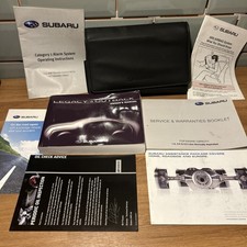 SUBARU LEGACY OWNERS MANUAL