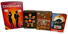 Deduction Themed Card & Dice Games (x4) Codenames, Traitor’s Tide Onboard, Hoax