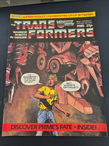 Transformers marvel uk - g1,