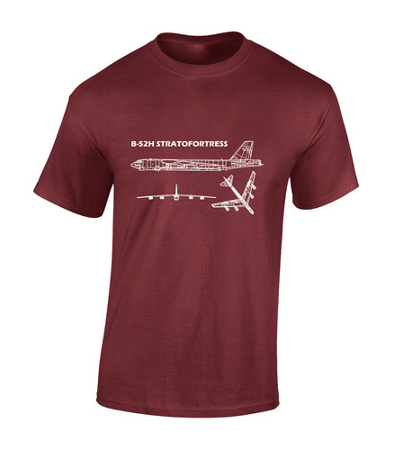 B52 bomber blueprint mens - blueprint, t