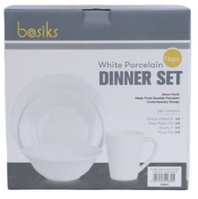 basiks 16 Piece Dinner Set