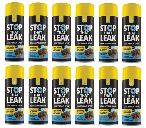 Stop that leak spray black - spray,