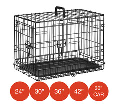 Folding Metal Dog Cage By Mr