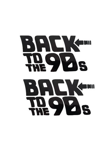Back the 90s car vinyl - the,