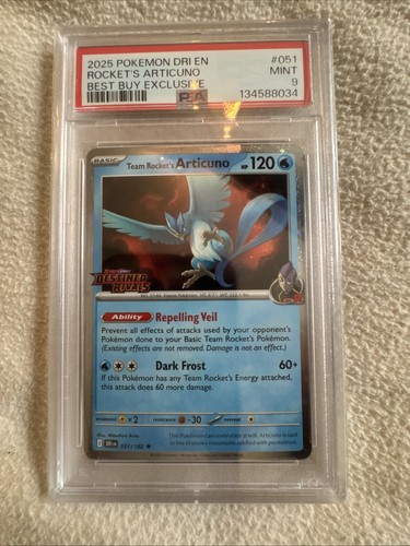 Team rocket articuno 051 - articuno, 051/182