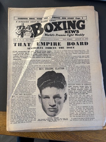 Boxing news weekly aug - boxing,