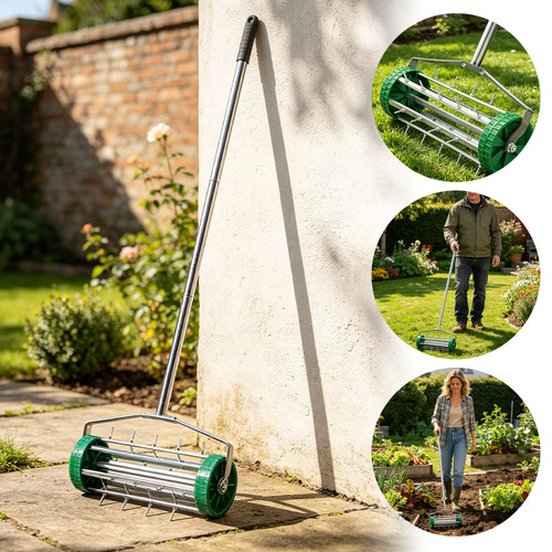 Gardening lawn aerator grass - aerator,