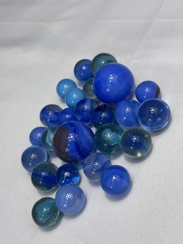 Blue vintage glass - x,