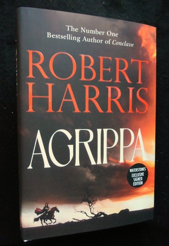 New signed robert harris - new/signed;,