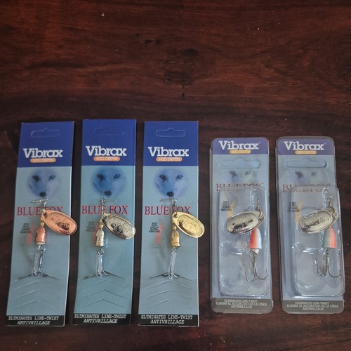 Blue fox vibrax spinners - fox, 5