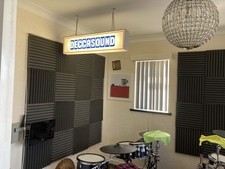DECCA SOUND / COLOUR ILLUMINATED SIGN 